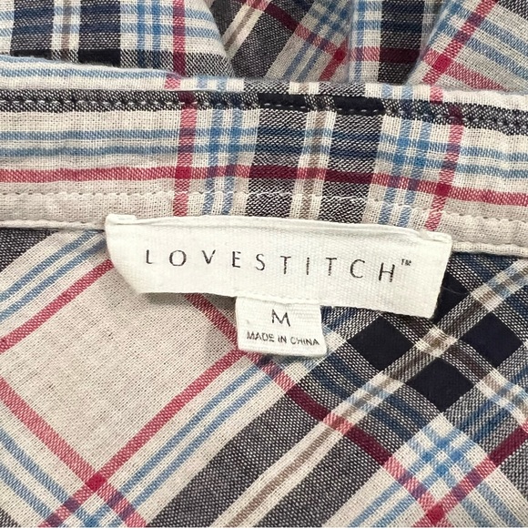 Lovestitch Plaid Top - Picture 7 of 7